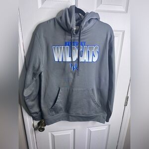Gray Kentucky Wildcats Hoodie